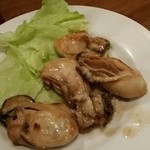 鳥勝 - かきバター焼き：360円