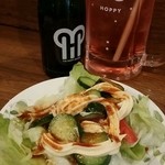 鳥勝 - 生野菜シングル：270円