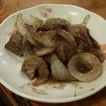 鳥勝 - レバーステーキ：280円