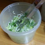加賀 - 大きめなネギに替えてくれました　2016.5