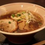 東京湯河原温泉 万葉の湯 - 醤油ラーメン　13.3月