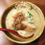 麺場 田所商店 - 九州麦味噌らーめん+炙りチャーシュー1枚