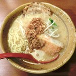 麺場 田所商店 - 九州麦味噌らーめん+炙りチャーシュー1枚