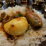 スパイス料理ナッラマナム - スペシャルメニューをかけて贅沢に