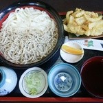 Soba Kou - 【2016.6.3(金)】あいもり＋玉ねぎのかき揚げ900円(税別)→500円