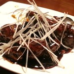 パンダ レストラン - スペアリブの黒酢酢豚