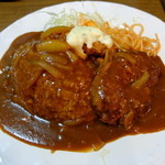 レストランあづま - “あづま/カレーライス・ハンバーグ・鮭フライ”