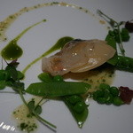 エニェ - 白貝と季節の豆類のサラダ仕立て