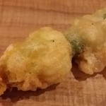 ワインバールケ - 【H28.6.3】花ズッキーニのフリット１０００円。