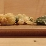 ワインバールケ - 【H28.6.3】花ズッキーニのフリット１０００円。