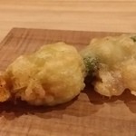 ワインバールケ - 【H28.6.3】花ズッキーニのフリット１０００円。