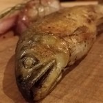 ワインバールケ - 【H28.6.3】鮎のコンフィ９００円。