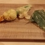 ワインバールケ - 【H28.6.3】花ズッキーニのフリット１０００円。