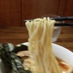 中華そば むら田 - （2016年6月再訪）羽田製麺の麺は、スープとの相性はピッタリ！