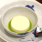 シェ フルール 横濱 - ホワイトアスパラのブランマンジュ