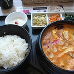 東京純豆腐 - 海の幸純豆腐セット