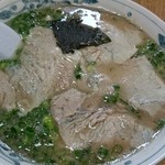 幸陽閣 - ラーメン＠570円（2016.6）ねぎ多め
