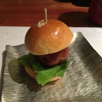 焼鳥YAMATO - 特製ミニつくねバーガー