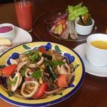 アル ソリーソ - ある日のランチセット