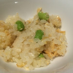 串焼き GoZZo - 鮭と枝豆の炊き込み御飯