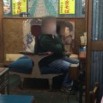 醤油屋本店・別館 おとん食堂 - 【2016年03月】電車の席を活用した席、モチロン店内ですよ。
