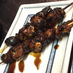 Yakitori Ajiro - うなぎ肝串焼（４００円）２０１６年５月