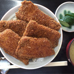 五十番 - ヒレカツ × 5  厚さ3〜4cmくらい