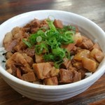 ひかり食堂 - 豚めし￥300
