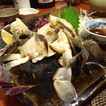 ん。 - 渡り蟹のルイベ・・。