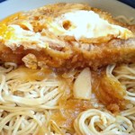 2016.6.4。カツそばのアップ。