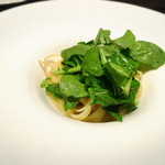 KAZAN - ルッコラのフェデリーニ（旬野菜のフェデリーニ）