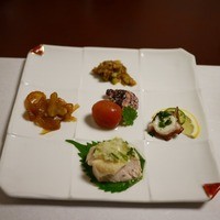 創作中華 一之船入 - 五種の冷菜盛り合わせ