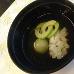 TJK箱根の森 - 2016' Jun 鱧葛打ち　水の輪小メロン