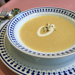 あさひやレストラン - 特選ステーキコース…スープ