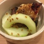 うを徳 - うざく（球磨川(熊本) 鰻 + 香川 加賀太胡瓜）（アップ）