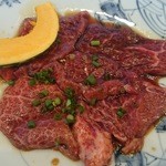 Yamagata Gyuu Suteki Ando Yakiniku Kakashi - 山形牛ロース（並）