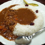 カフェ・エル・グレコ - グレコ特製カレーはコーヒーか紅茶が付いて800円。