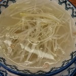 味の牛たん喜助 - テールスープ