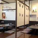 いわし料理 善 - 掘りごたつ式が嬉しい座敷席