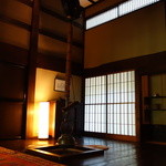 山荘無量塔 - 部屋。他にベッドルームあり。