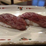 Sanufa - 石垣島の美崎牛炙り寿司