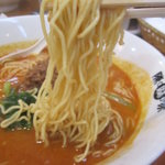 陳麻家 - 麺は細麺ストレート