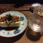 源氏 - 2杯目高清水初しぼり+冷奴1000円