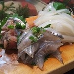 かわなみ鮨 - 鯵、さより、烏賊
