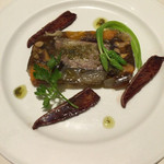 マッシュルーム - 牛タンのテリーヌ カンゾウタケ添え ラヴィゴットソース
