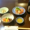 霧島新燃荘 - 料理写真:晩御飯。スタートセッティング