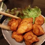 居酒屋山崎 - 鳥ムネの唐揚げ