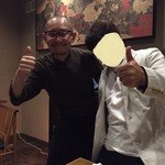 福の舞 - 店長と２ショット( *´艸｀)