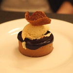 BLT STEAK  ROPPONGI - ピーナツバターチョコレートムース　バナナアイスクリーム