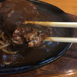 焼肉&グリル　貴坂 - お肉屋さんの本格ハンバーグ(o^^o)
